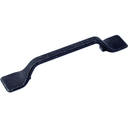 Raw Authentic Pull 5-1/16 inch Center to Center Matte Black Steel
