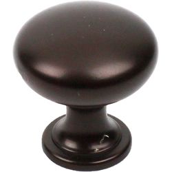 Glacier II 1-3/16 Inch Diameter Light Oil Rubbed Bronze Cabinet Knob