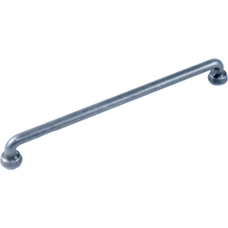Raw Authentic Pull 8-13/16 inch Center to Center Matte Old Iron
