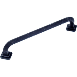 Raw Authentic Pull 6-5/16 inch Center to Center Matte Black steel