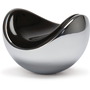 Black with Polished Chrome Base