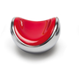 Red with Polished Chrome Base