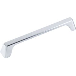 Raw Authentic Pull 6-5/16 inch Center to Center Brushed Nickel