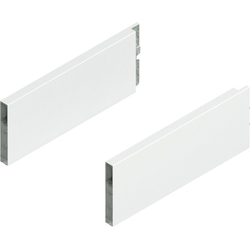 11 Inch Length MERIVOBOX E Height BOXCAP Left/Right Set, Silk White Matte