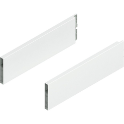 14 Inch Length MERIVOBOX E Height BOXCAP Left/Right Set, Silk White Matte
