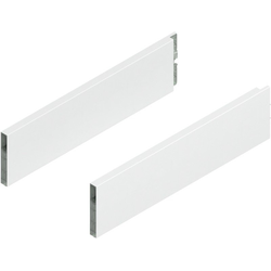 16 Inch Length MERIVOBOX E Height BOXCAP Left/Right Set, Silk White Matte