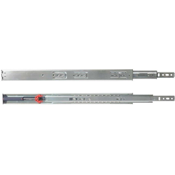 KV 4450 10 Inch Length Soft-Close Side Mount Drawer Slide With 65 Lbs Weight Capacity, Pair, Zinc