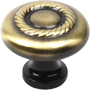 Brushed Antique Brass