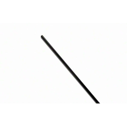 48 Inch Length Pinion Shaft for 8091 Series 4x4 Pocket Door Slide, Ebony Black