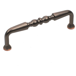 Bocci 4 Inch Center to Center Antique Bronze Copper Cabinet Pull