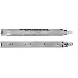 16 Inch Length Heavy Duty Full Extension Side Mount Drawer Slide With 150 Lbs Weight Capacity, Pair, Zinc