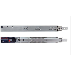 16 Inch Length Soft-Close Full Extension Side Mount Drawer Slide With 150 Lbs Weight Capacity, Pair, Zinc