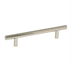 Bar Pulls 5-1/16 Inch Center to Center Polished Nickel Cabinet Pull