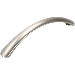 Regal 5-1/16 Inch Center to Center Dull Satin Nickel Cabinet Pull