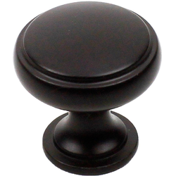 Regal 1-3/16 Inch Diameter Oil Rubbed Bronze Cabinet Knob