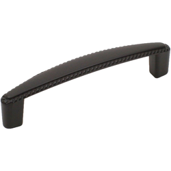 Hawthorne 3-3/4 Inch Center to Center Oil Rubbed Bronze Cabinet Pull