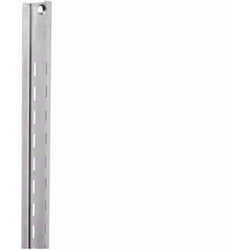 30% OFF 84 Inch Length KV # 85 Double Slot Heavy Duty Steel Shelf Standard for KV 185 Series Brackets, Anochrome