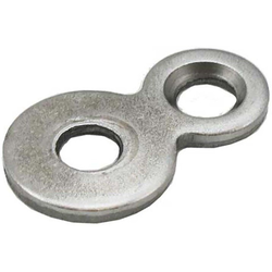 1-1/4 Inch Length Steel Desktop Fastener, Gray