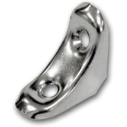 1 Inch Length x 1 Inch Width Zinc Corner Brace, Zinc