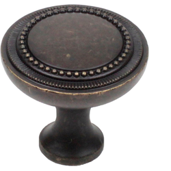 Kentwood 1-1/4 Inch Diameter German Bronze Cabinet Knob
