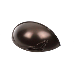 Tulip 2-1/2 Inch Center to Center Light Oil Rubbed Bronze Cabinet Cup Pull