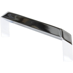 Venus 3-3/4 Inch Center to Center Polished Chrome Cabinet Pull