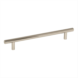 Bar Pulls 7-9/16 Inch Center to Center Polished Nickel Cabinet Pull