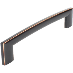 Villon 6-5/16 Inch Center to Center Regent Bronze Cabinet Pull