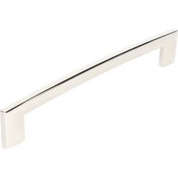 Villon 7-9/16 Inch Center to Center Polished Nickel Cabinet Pull