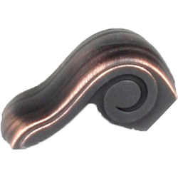 Volute 5/8 Inch Diameter Regent Bronze Cabinet Knob