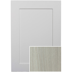White Tossini Elm Cabinet Door Color Sample, 3 x 5 inch (FREE, SEE DETAILS)
