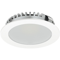  Loox 3094 Recess Mount Spot Light, 24V/2.5W, 4000K Cool White, Surface Mount Trim Available, Light Lead Included, White