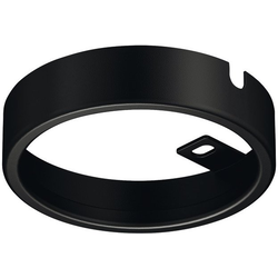 2-1/2 Inch Diameter Round Surface Mount Trim Ring For Häfele Loox LED 2094/3094 Puck Light, Black