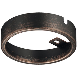 Final Sale, 2-1/2 Inch Diameter Round Surface Mount Trim Ring For Häfele Loox LED 2094/3094 Puck Light, Bronze