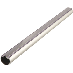 20% OFF 17-3/4 Inch Length TAG Synergy Elite Wardrobe Tube With End Cap Support, Matt Aluminum