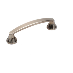 Cali 3-3/4 Inch Center to Center Antique Pewter Cabinet Pull
