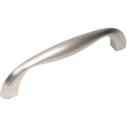 Sunglow 3-3/4 Inch Center to Center Dull Satin Nickel Cabinet Pull