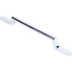 Minimalism Pull 5-1/16 inch Center to Center Polished Chrome