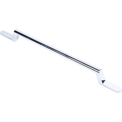 Minimalism Pull 7-9/16 inch Center to Center Polished Chrome