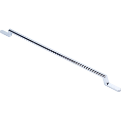Minimalism Pull 12-5/8 inch Center to Center Polished Chrome