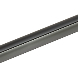 48 Inch Length TAG Synergy Elite Wardrobe Tube With LED Lighting Slot (No LED), Slate/Black Insert