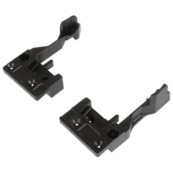 Progressa+ Narrow with Flange 4 Way Front Locking Device, Pair of Right and Left Clips, Plastic