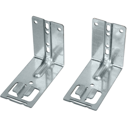 Progressa+ Narrow Rear Brackets For Concealed Undermount Slide, Steel
