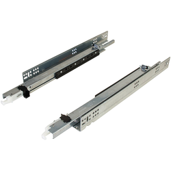 21 Inch Length Progressa+ Smove Soft Close Full Extension Undermount Slide For 1/2, 5/8 Inch Drawer Boxes With 170 Lbs Load Bearing