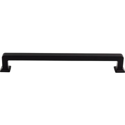 18 Inch Center to Center Transcend Ascendra Appliance Pull, Flat Black