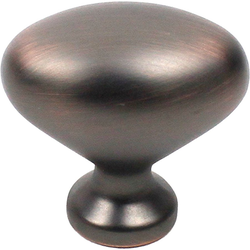 Glacier II 1-3/8 Inch Diameter Antique Bronze/Copper Cabinet Knob