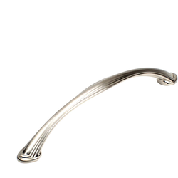 Isis 6-5/16 Inch Center to Center Satin Nickel Cabinet Pull