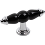Polished Chrome/Plain Black