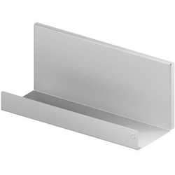  VS ADD 12-5/8 Inch Width Metal Floating Shelf Kit including Concealed Mounting Clips and Screws, 4-3/4 Inch Depth X 5-9/16 Inch High, Silver