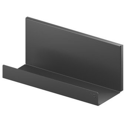 VS ADD 12-5/8 Inch Width Metal Floating Shelf Kit including Concealed Mounting Clips and Screws, 4-3/4 Inch Depth X 5-9/16 Inch High, Carbon Steel Gray